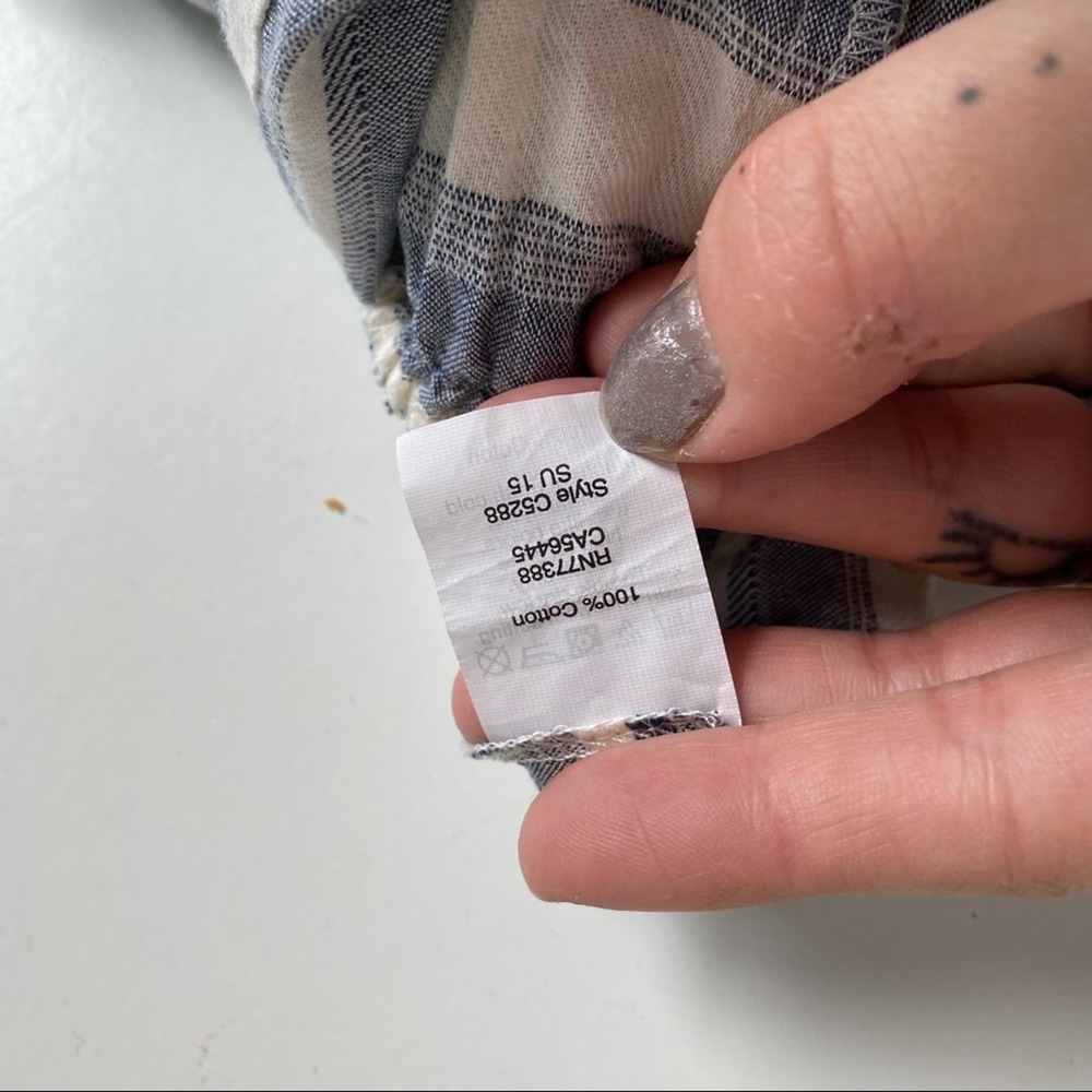 Madewell Blue/White Striped Yucatán Romper - Picture 7 of 9